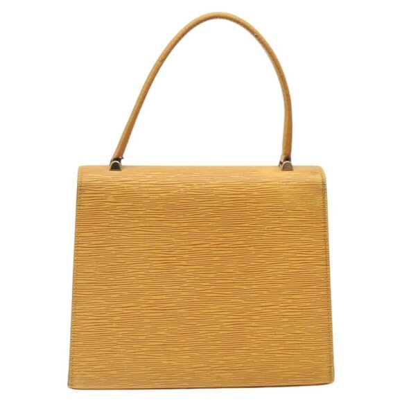 LOUIS VUITTON Epi Malesherbes Hand Bag Tassili Yellow Jonne - Picture 3 of 16